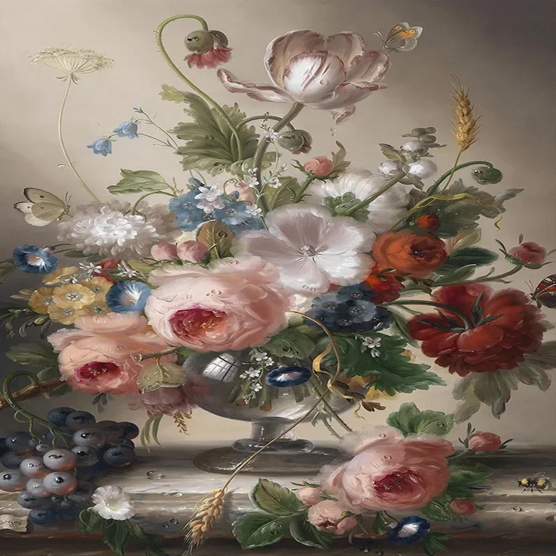 papel de parede foto personalizada 3d vaso 03