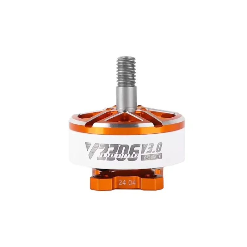 Moteur Brushless 2550KV 4S pour drone FPV RC, bobines et aimants visibles en gros plan.