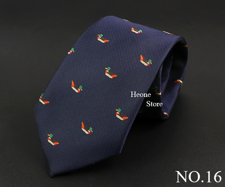 Neue Mode-Business Männer Krawatte Blau Rot Gestreiften Blume Tier Krawatten Hochzeit Party Abendessen Dünne Dünne Bräutigam Hemd Zubehör Geschenk – Detail 17
