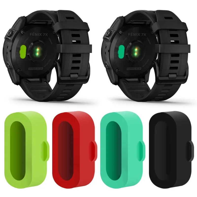 Soft Silicone Dust Plugs for Garmin Watch Charger Port Protection