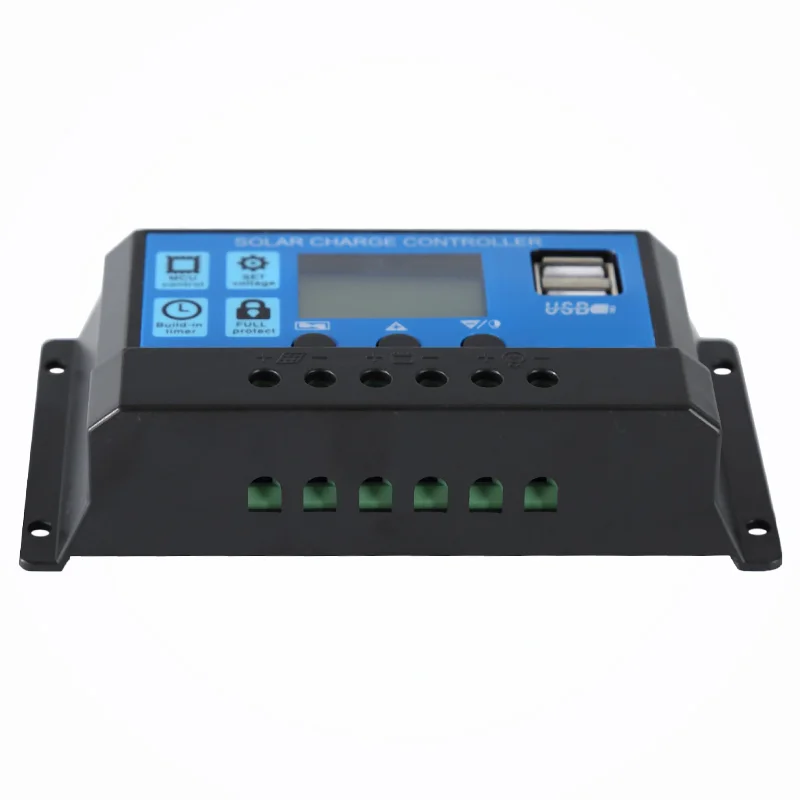 EASUN POWER-¾籤 Ʈѷ 12V/24V 60A 50A 40A 30A 20A 10A, ¾籤  PWM ͸  LCD ÷  USB 5V 