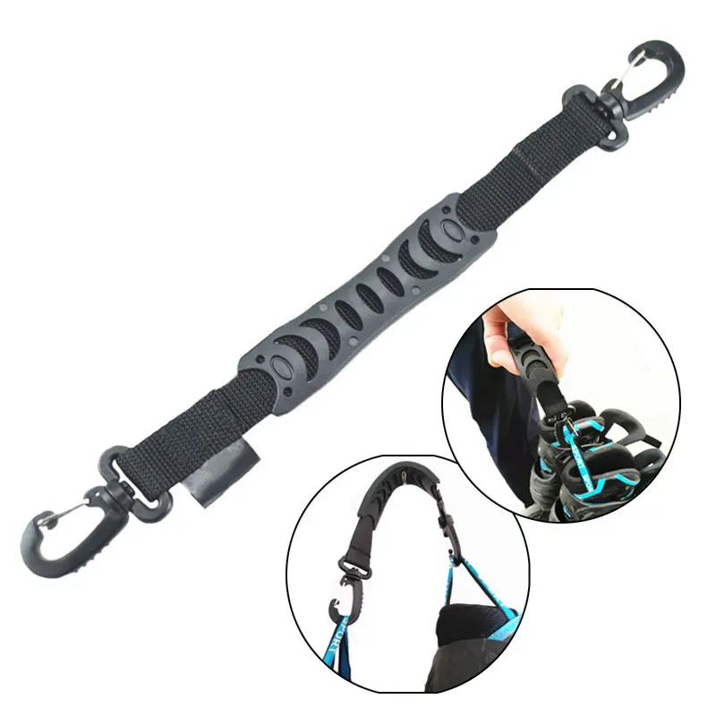 1pc Portable Inline Skate Straps Men & Women Ice Skates Carrying Straps Ski Boot Strap Winter Skating Equipment Accessories skating shoes straps