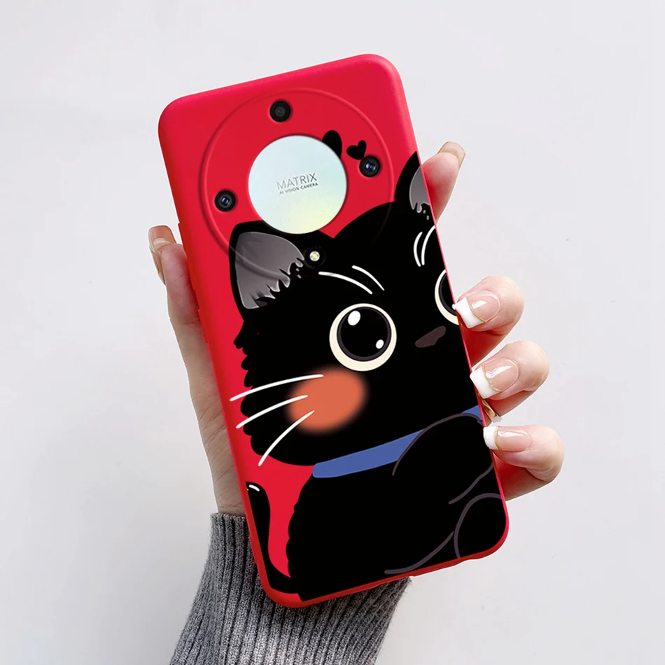 Astronaut Soft Shockproof Silicone TPU Phone Back Cover - Enhanced Protection for Honor Magic 5 Lite 5G