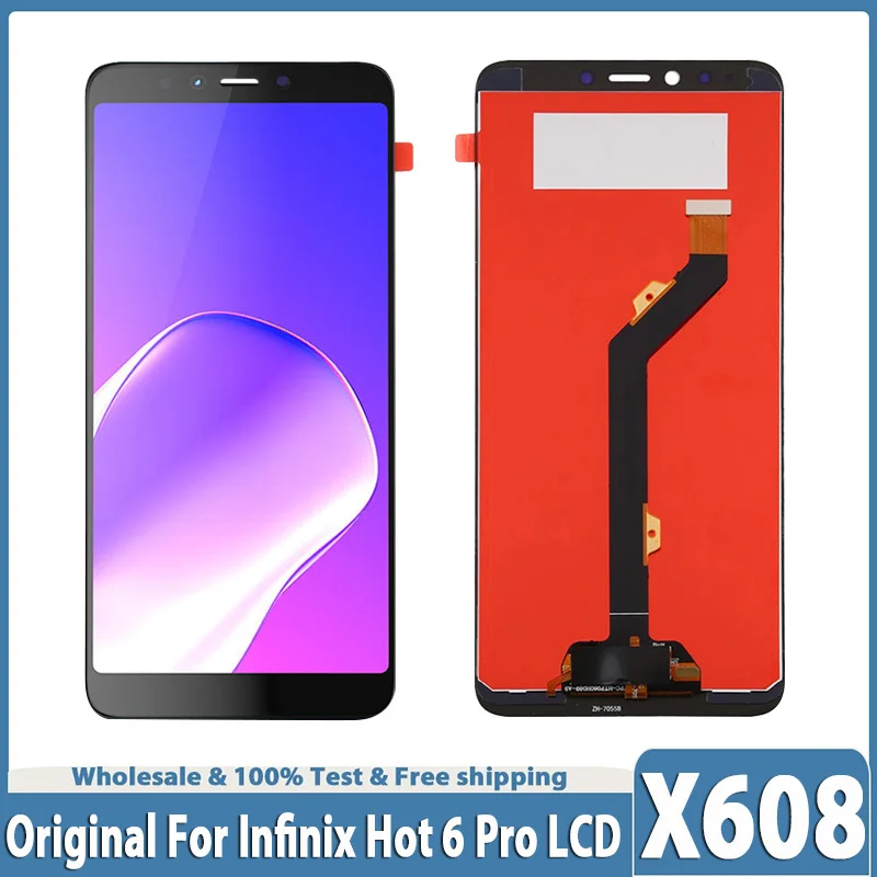 LCD For Infinix Hot 6 Pro X608 LCD Display Touch Screen Digitizer