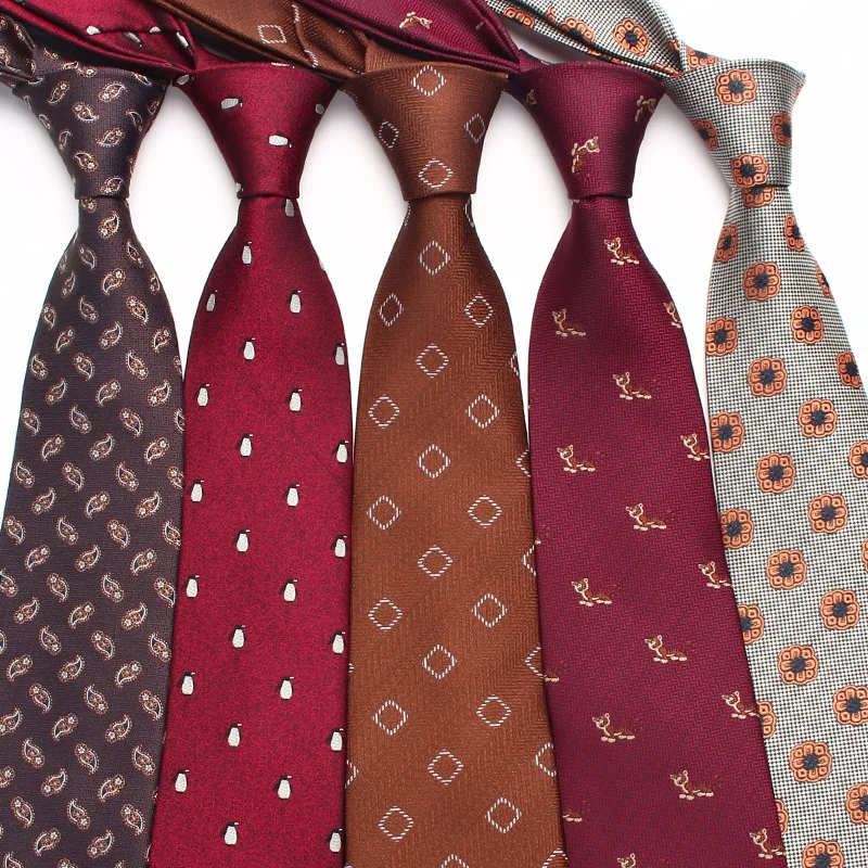 

Sitonjwly 10 PCS Men's Neck Ties Wedding Party Tie for Men Gravatas Cravat Groom Formal Suit Neckties for Women Accessories
