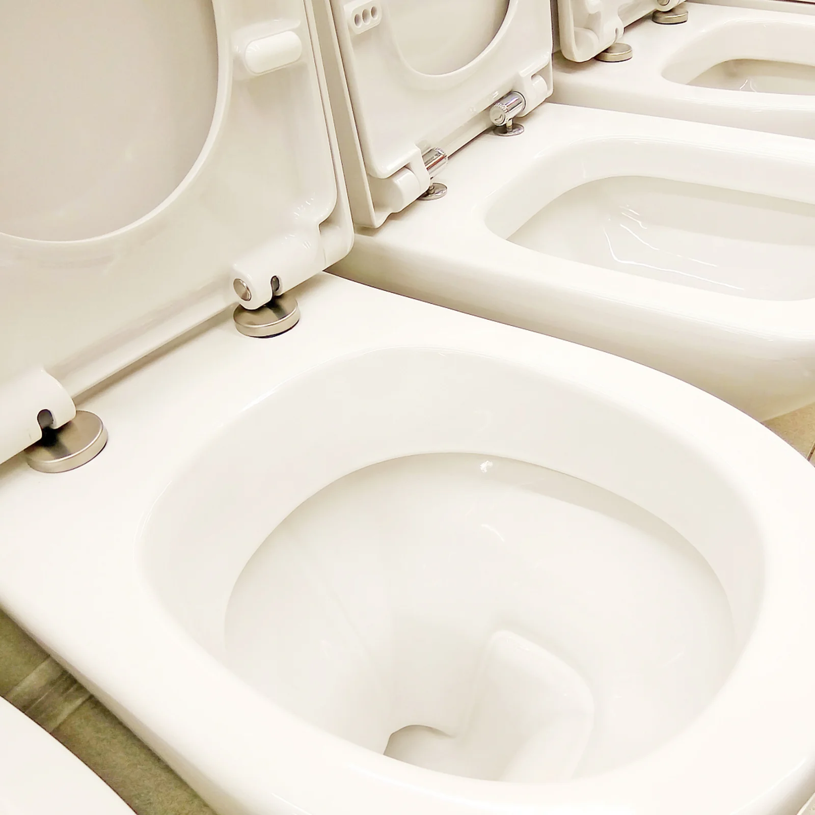 1 Set Zinc Alloy Toilet Seat Hinges Toilet Seat Fixing Fitting Kit Metal Hinge Durable Seats Accessories Easy