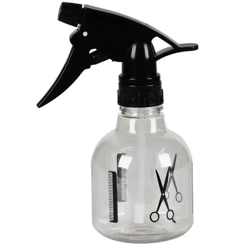 Hairdressing Spray Bottle 250ML Hairdressing Spray Bottle Salon Barber Hair Tools Water Sprayer Transparent Make-up Style Portable Plastic Spray Bottles