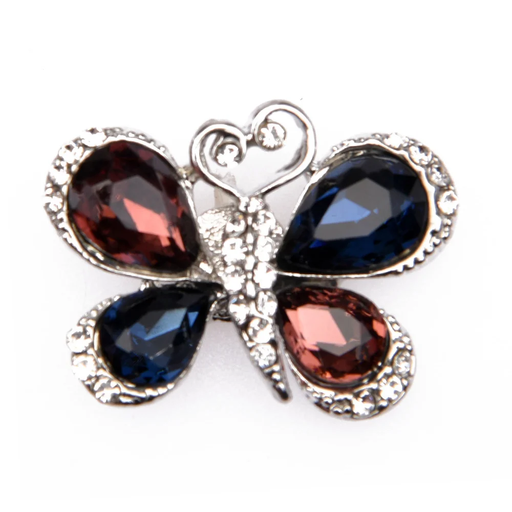 Hot Sale Metal Croc Shoe Charms Crown Letter Bling Rhinestone Shoes Decorations High Quality Butterfly Wristband Accessories