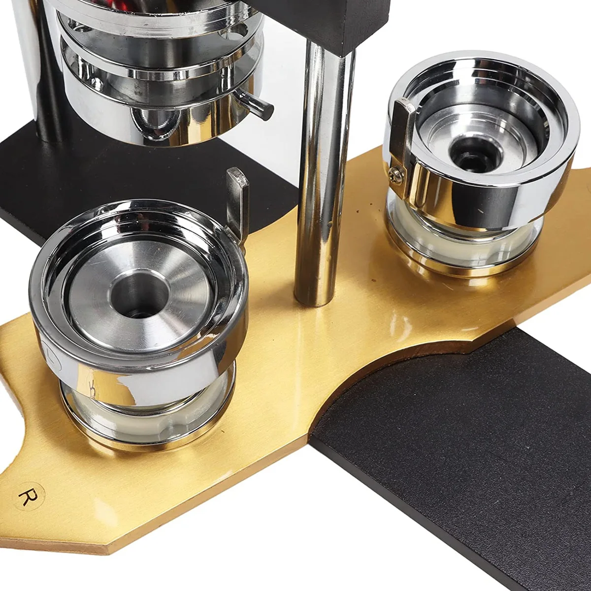 Badge Button Maker Machine with 100-800Pcs Button Parts+Circle Cutter+Mold 25-75MM DIY Badges Press Tools Pin Maker Machine Set