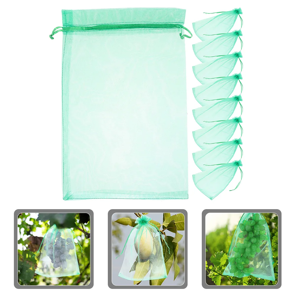 

Garden Netting Barrier Bags for Fruits Protection Cover Protector Mesh Covers Plant