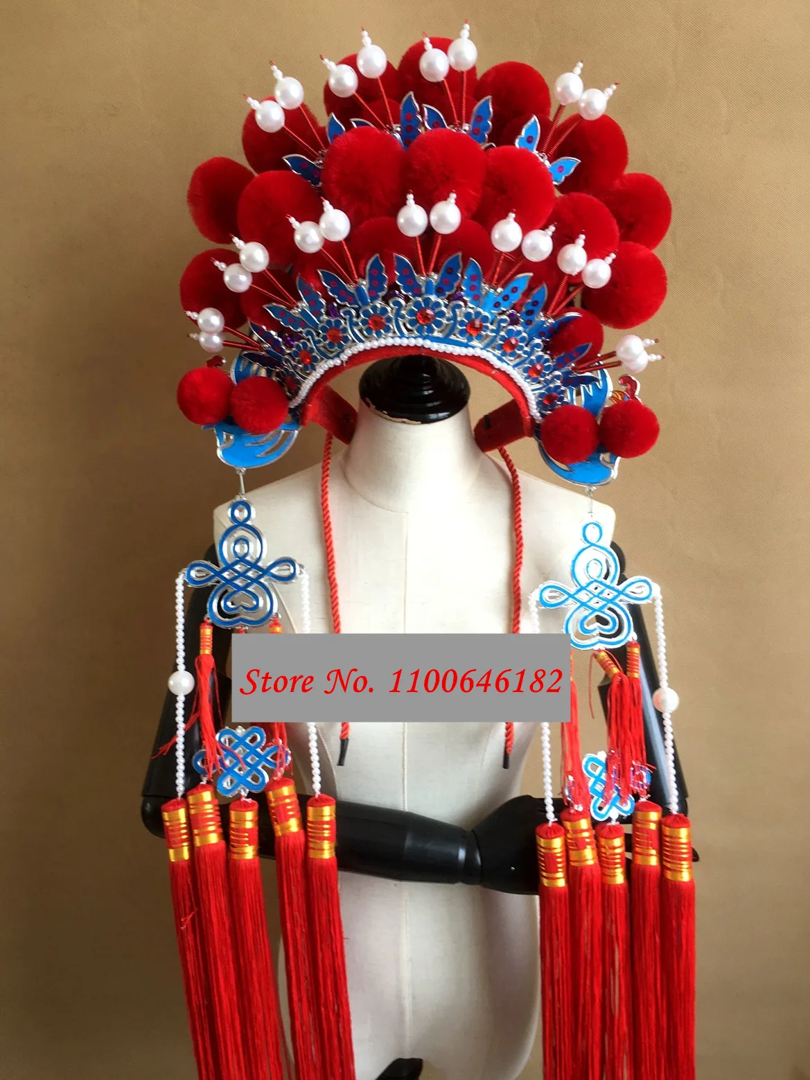 Copricapo Antico Cinese Hanfu – Spilla Fenice Fatta A Mano Con Perle – Corona Per Opera E Performance
