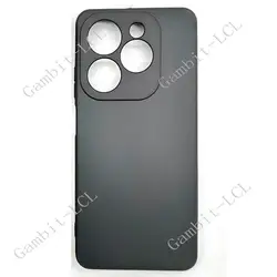 Shockproof Anti - Fall Soft Silicone TPU Case - Original Back Cover for Spark 20 (Black)