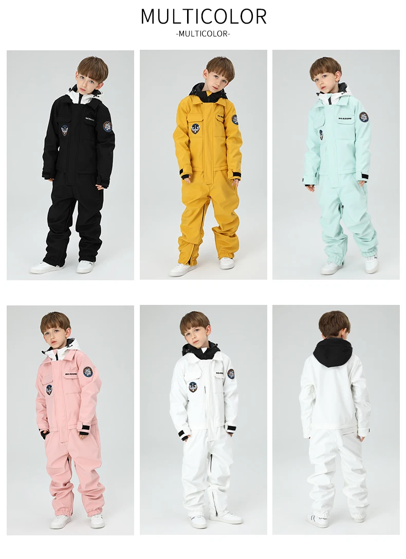 children's one piece snowsuit