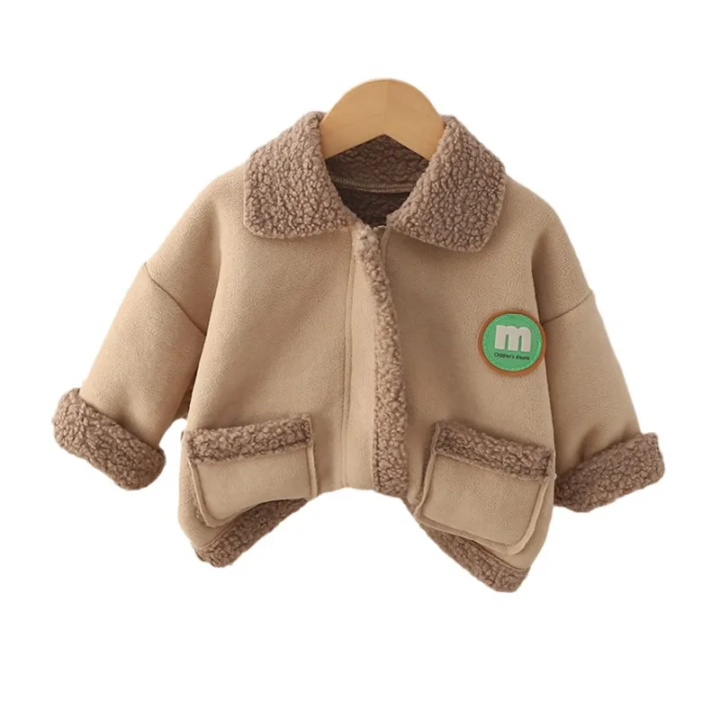 

New Winter Fashion Baby Girl Clothes Boys Clothing Children Jacket Toddler Casual Thick Warm Costume Kids Coat Infant Sportswear