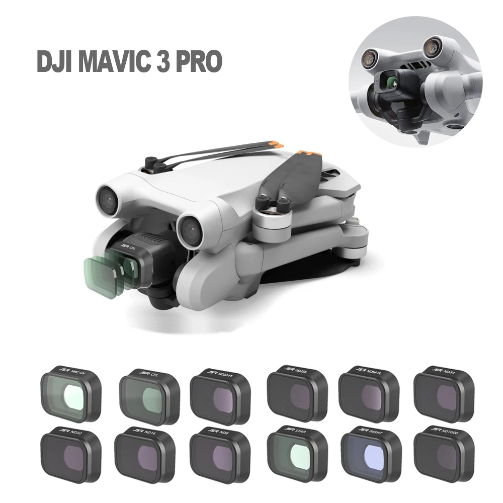 DJI Drone Mini3 Pro CPL Filter HD, einseitig entspiegelte grüne Folie