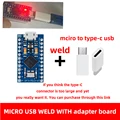 Micro weld to type-c