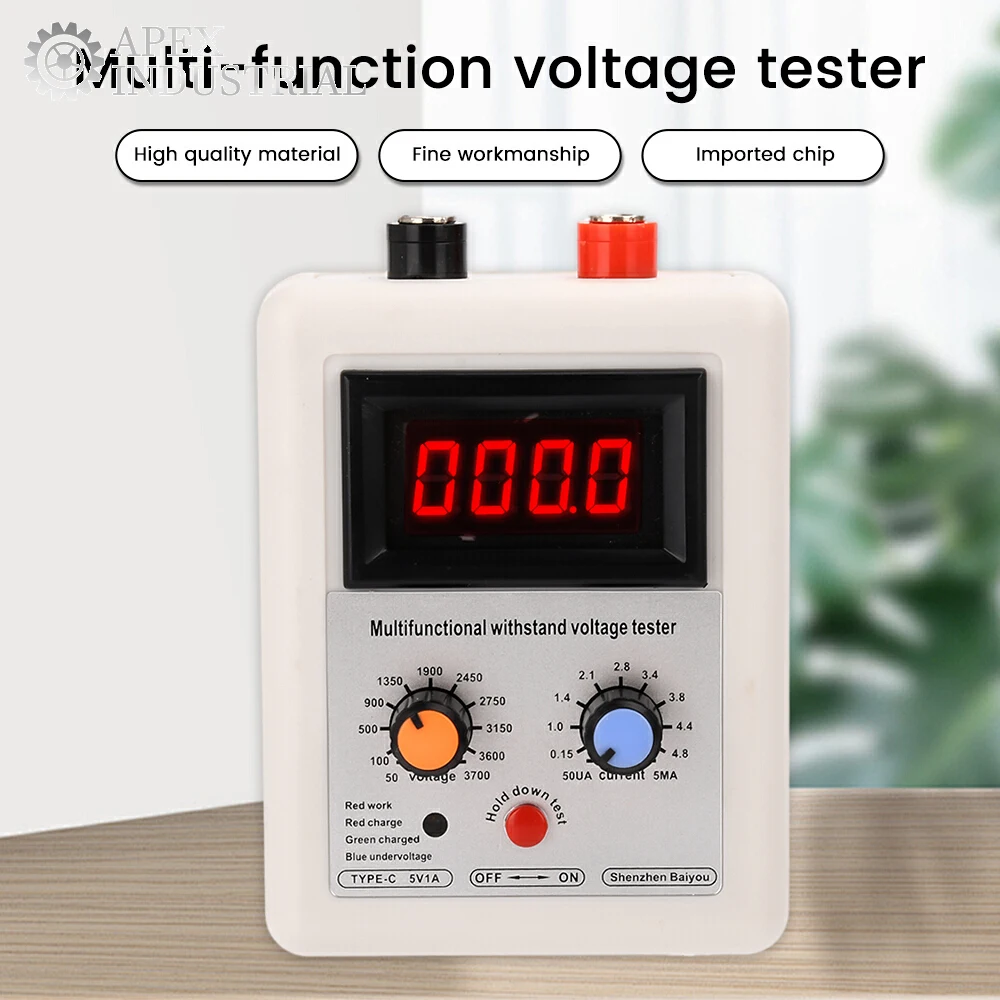Testeur de Transistor de capacité de tension IGBT, Diode MOS Triode LED, capacité de tension MOV, testeur de tension de tenue 0V-3500V
