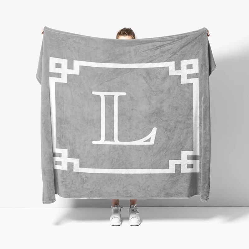 Home decoration Letter wreath plush Sofa blanket anime Bedspread on the bed anime fluffy soft blankets thick blanket for winter