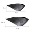 Creative Nordic style Resin vase modern abstract Fan-shaped vase Decoration crafts Home Decorations Dried flowers 5