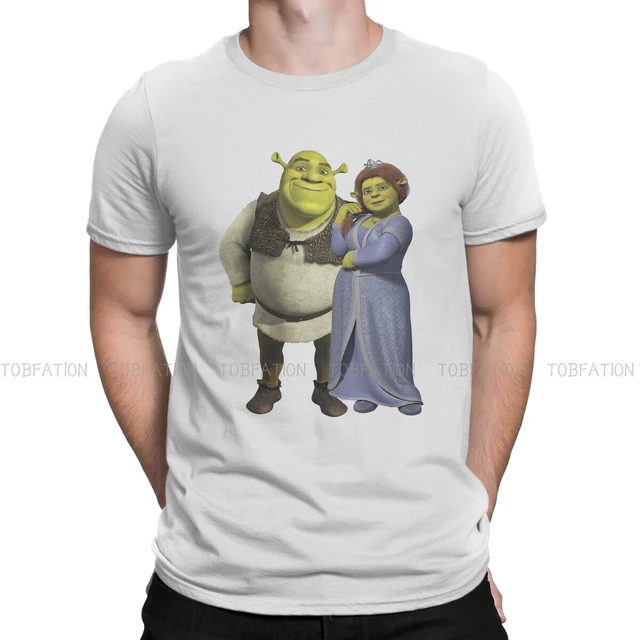 Comedy Shrek Fiona T Vintage Goth Summer Large Cotton Men's Tops O-Neck TShirt - AliExpress