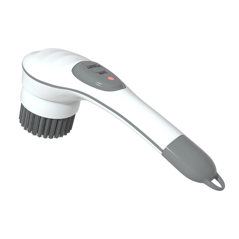 

Electric Spin Scrubber Cleaning Brush with 3 Brush Heads Bathroom Power Brushes 203C