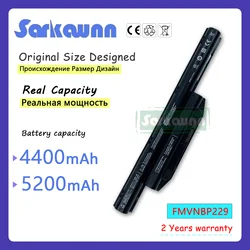 SARKAWNN 6CELLS FNVMBP229 LAPTOP Battery For FUJITSU AH564 S904 SH904 A514 A544 A555 A557 E734 E733 E736 E743 E744 E751 E753 754