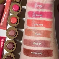 Rhode Pocket Blush LIP Stick Lip Cheek Hydrating Stick Natural Rouge Powder Blush Cream Lipstick Cheek Easy To Apply Color 2
