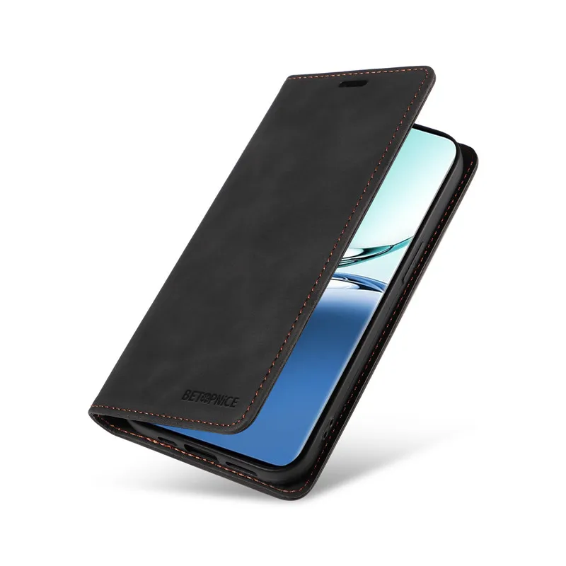 Premium Anti-Theft Leather Wallet Phone Case with Flip Card Holder
