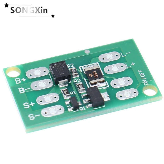 1-10P Automatic Solar Panel Battery Charger Board Night Light LED Lamp Control Switch Battery Charger Charging Controller Module 6