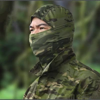 Tactical Military Balaclava CP Full Face Neck Scarf Head Warmer Outdoor Hunting Cycling Hiking Skiing Scarf Army Camo Bandana 2