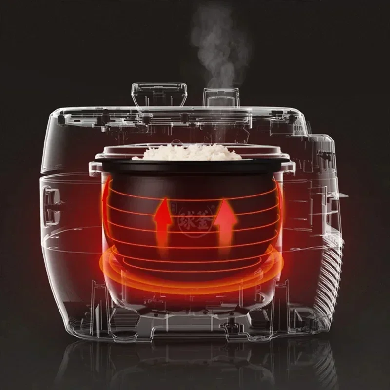 Supor Electric Pressure Cooker 5 Liters IH Electromagnetic Heating Instant Pot Timing Reservation 2 Inner Pots Rice Cooker
