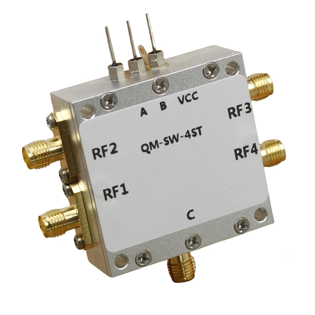 Interruttore a Levetta 0.1-6GHz da 1 a 4 per il Controllo di Tutti i Quattro Canali del Segnale Microonde - immagine 2