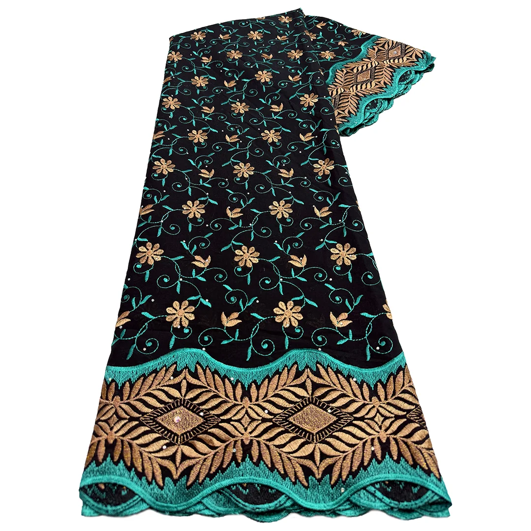 NI AI 2025 tela de encaje de gasa suiza africana tela de encaje de gasa de  algodón nigeriano con piedras para coser vestido de fiesta de boda de mujer  - AliExpress, image size:1080x1080