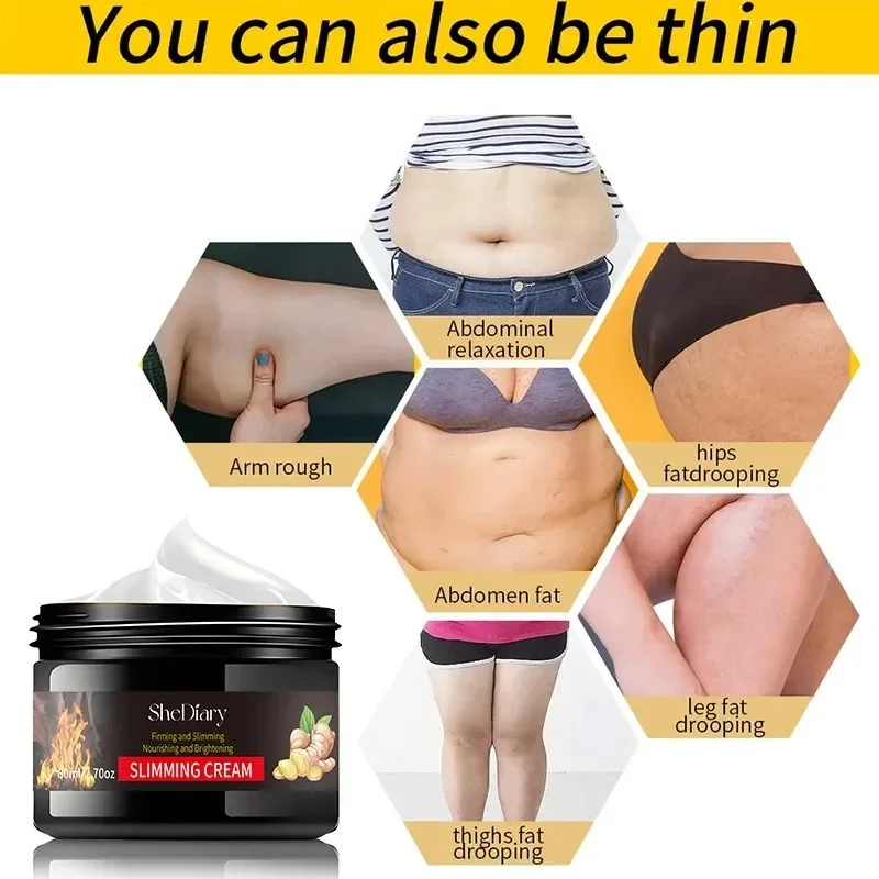 Ginger Body Sculpting Abdominal Muscle Cream Men and Women Fitness Shaping Cream Abdominal Muscle Slimming Strengthening