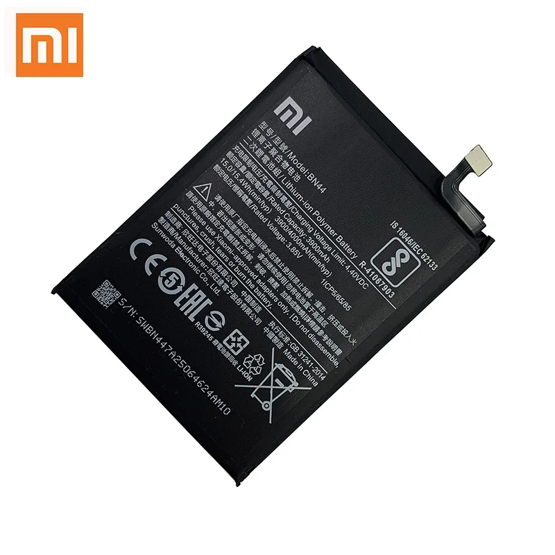100% Orginal Xiao mi BN44 4000mAh Battery For Xiaomi Redmi Plus