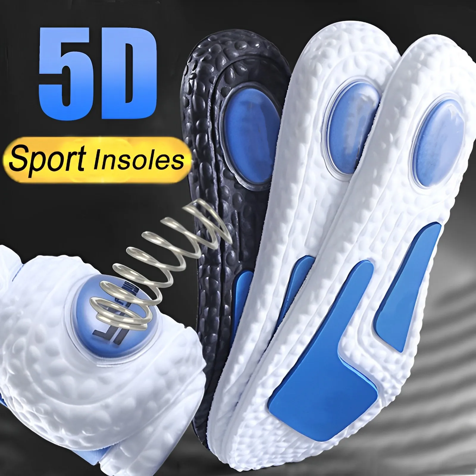 

Orthopedic Insoles for Feet Men Women Shock Absorption Deodorant Breathable Cushion Pad EVA Sport Running Insoles For Shoes Sole