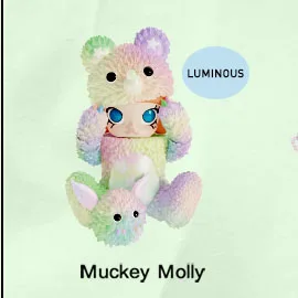 INSTINCTOY インスティンクトイ　MOLLY Muckey Fluffy First Lottery of 2021＞2 new POP MART collaboration works