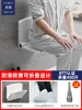 Wall-mounted wall invisible shoe stool elderly bath stool bathroom shower bench 3