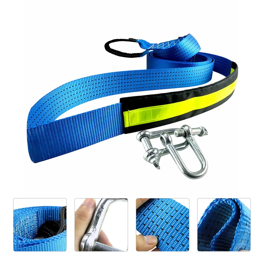 

Rescue Hand Holding Rope Practical Emergency Winch Auto Pulling Boat Trailer Sturdy with Hook Winches for Trailers Tow Ropes