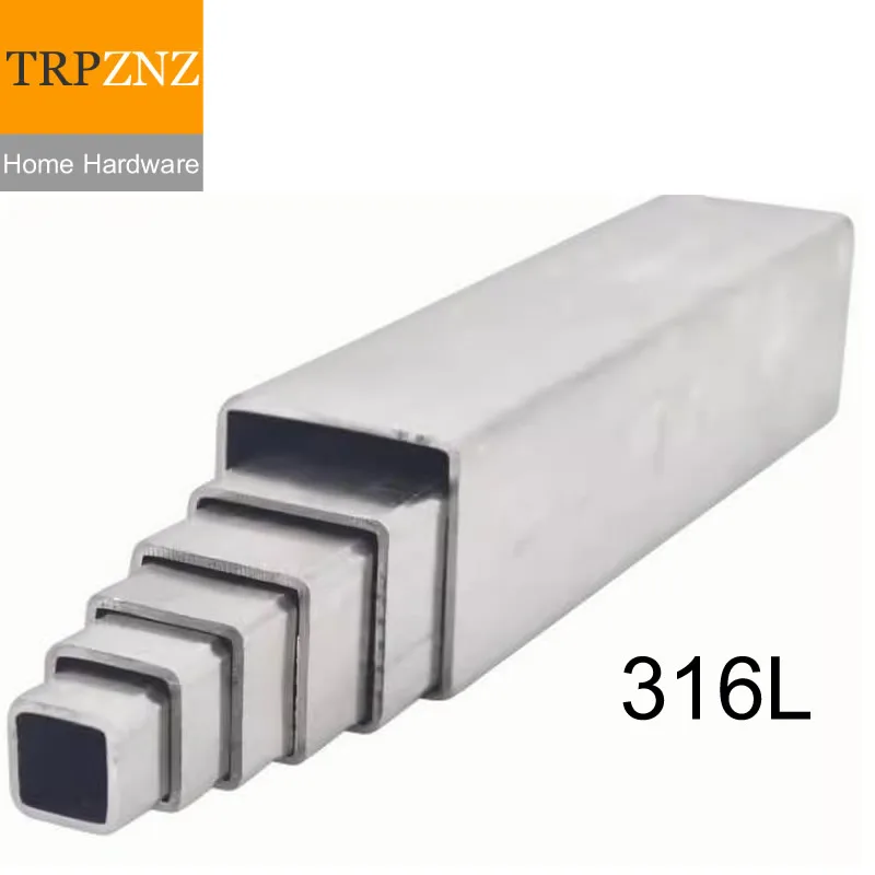 QUARKZMAN Barre Plate En Acier Inoxydable 316L Longueur 100mm Largeur