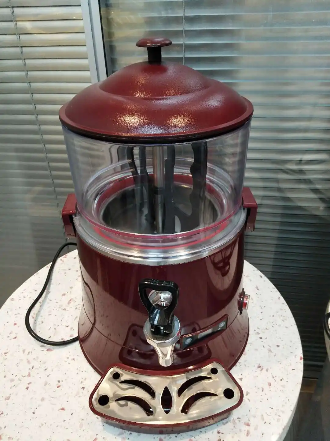 Description Picture 6 of itemCommercial Hot Chocolate Machine 5L Drinking Hot Chocolate Dispenser Milk Tea Soy Bean Coffee Wine Dispenser Cooking Appliance