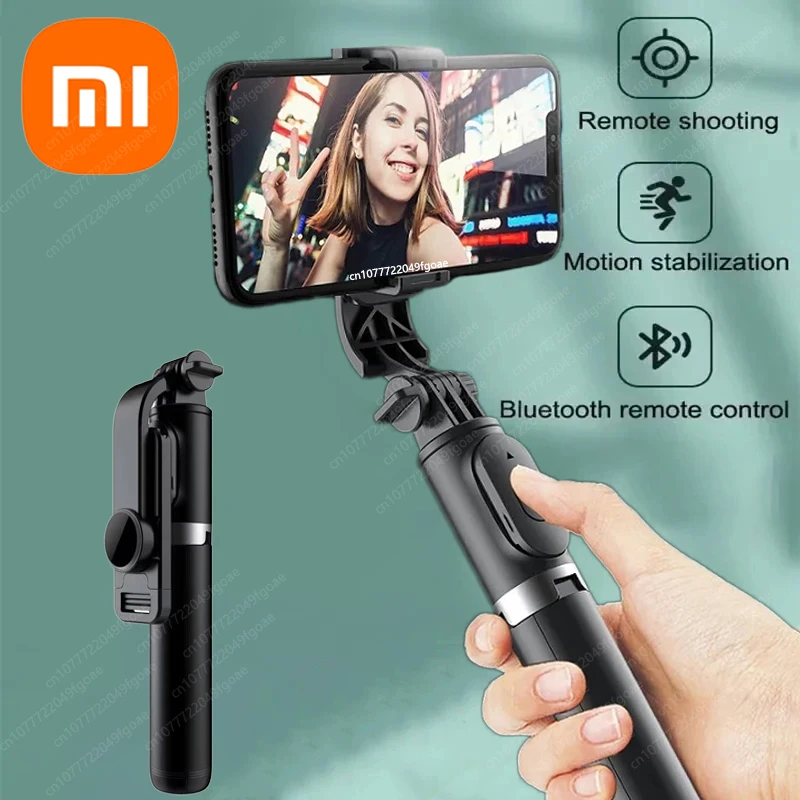 Selfie Stick Xiaomi Selfie Stick 1045mm With Wireless Bluetooth LED Fill Light Extended Tripod With Remote Shutter For Android ios Cellphone