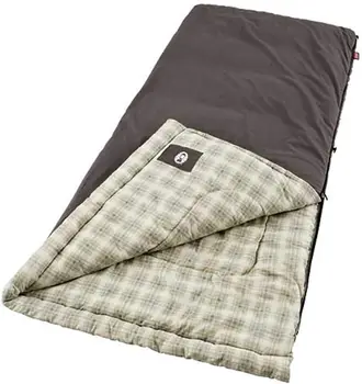 Heritage Big & Tall Cold-Weather Sleeping Bag, 10°F Camping Sleeping Bag for Adults, Comfortable & Warm Flannel Sleeping 1