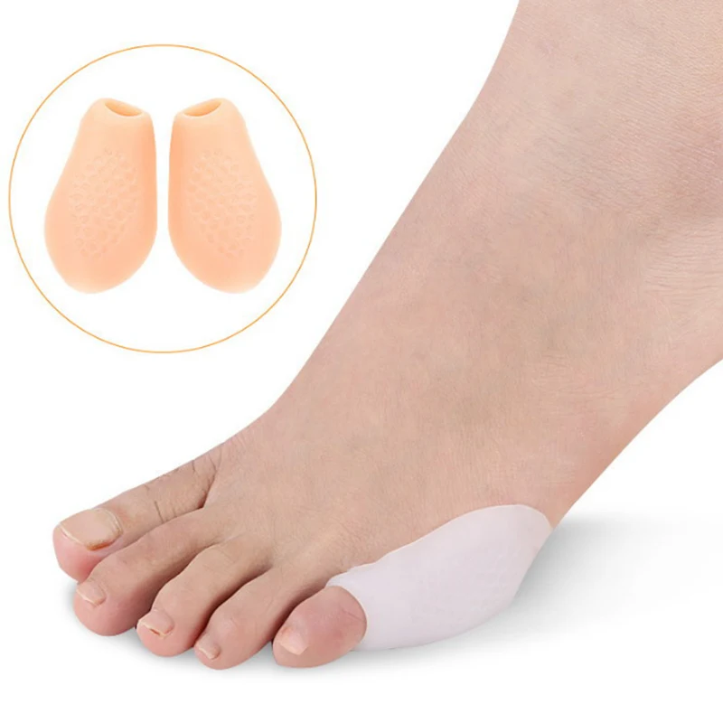 

1 пара силиконовых гелевых накладок на пальцы ног, корректор, протектор, разделитель оболочки большого пальца, корректор, магнитные накладки