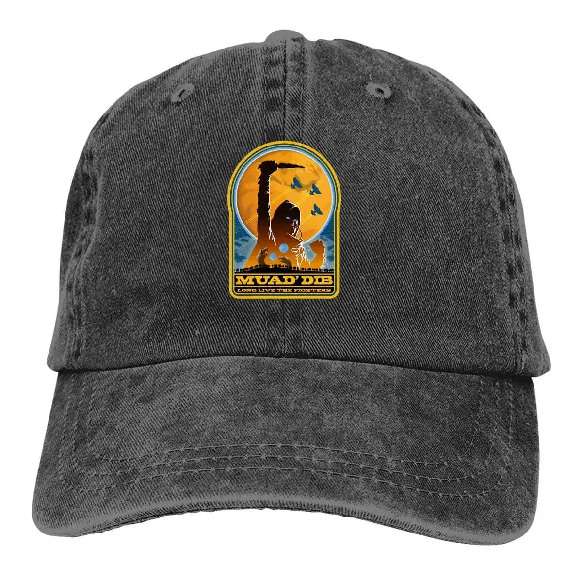 

Pure Color Cowboy Hats MUAD' DIB Women's Hat Sun Visor Baseball Caps Dune Chronicles Sci-Fi Movie Peaked Trucker Dad Hat