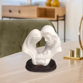 Holy Family Nativity Scene Figurine Sculpture 1