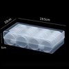 60Pcs Clear Transparent 41mm Coin Capsule Holder Round Boxed Coin Holder Plastic Storage Collectable Display Cases with capsules 4