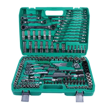 151PCS Socket Set Auto Repair Tool Ratchet Torque Wrench Combo Tool Kit Auto Repair Tool Set 1