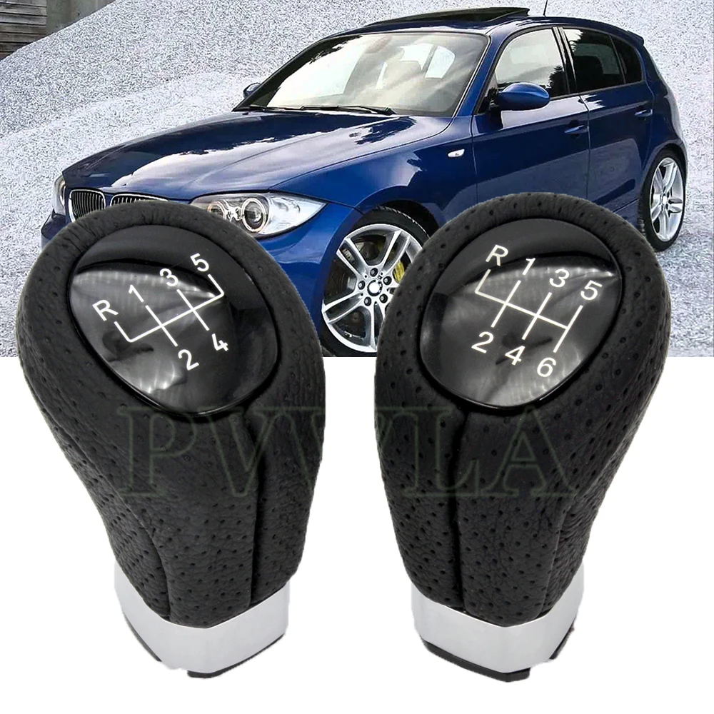 5/6 Speed Car Stick Gear Shift Knob For BMW 1 Series E87 116i 118i 120i 130i 2004-2011
