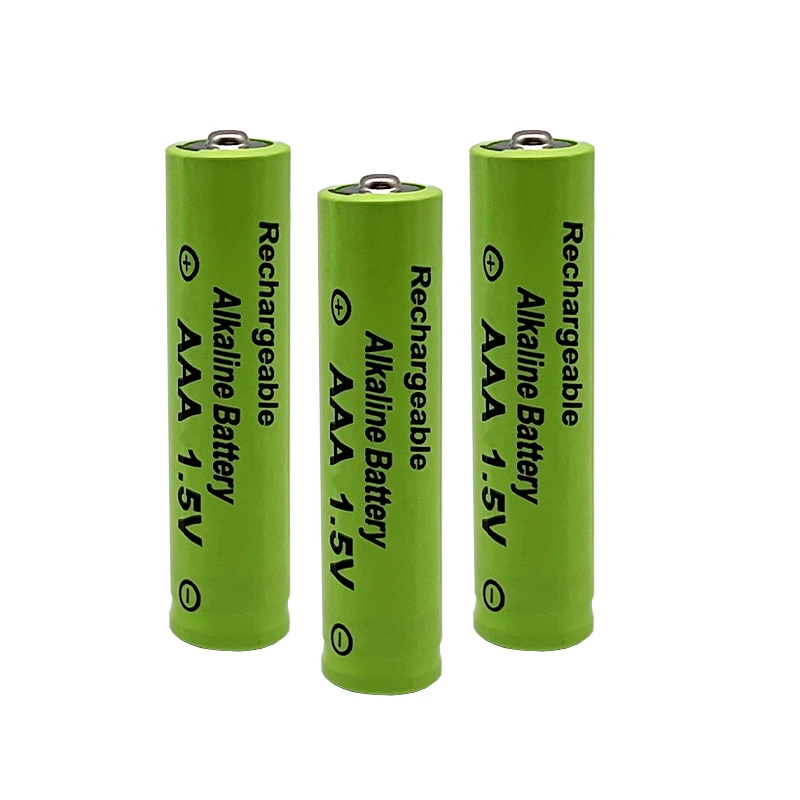 Rechargeable AAA 1.5V 2100mAh Alkaline Battery For Flashlight Toys